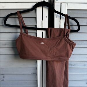 437 Women's Brown Set